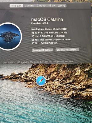 Macbook Air 2020 Ram8/256G. Mua bán Laptop tại Quận 4 Tp Hồ Chí Minh được đăng bởi Nguyễn Nhân