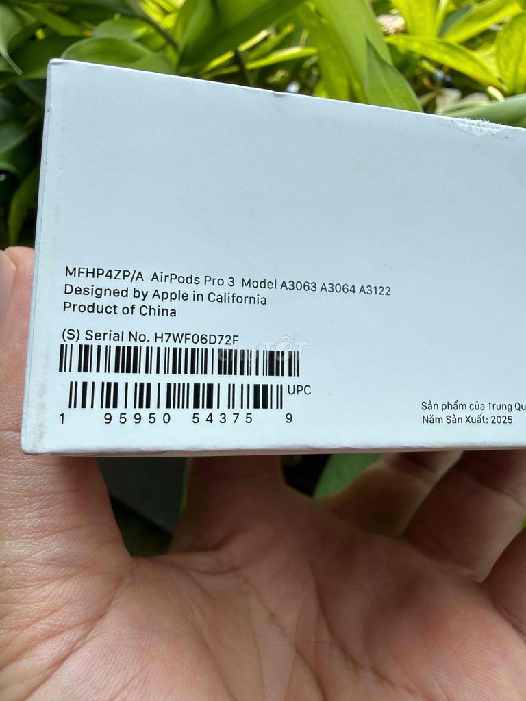 Airpods Pro 3 mới nguyên seal. Mua bán Tivi, Âm thanh tại Quận Hải Châu Đà Nẵng được đăng bởi Tạp hoá online hình 1