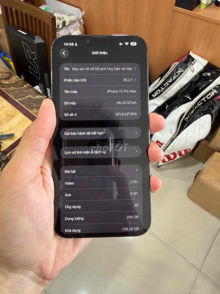 Apple iPhone 13 Pro Max 256GB Xanh. Mua bán Điện thoại tại Quận 6 Tp Hồ Chí Minh được đăng bởi Đức Anh hình 1
