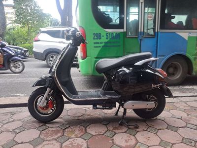 Xe máy điện Vespa màu Đen. Mua bán Xe điện tại Quận Đống Đa Hà Nội được đăng bởi Thiên Hương