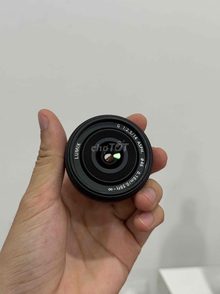Lens Lumix 14mm f2.5. Mua bán Máy ảnh, Máy quay tại Quận Hoàng Mai Hà Nội được đăng bởi Phúc Phạm hình 1