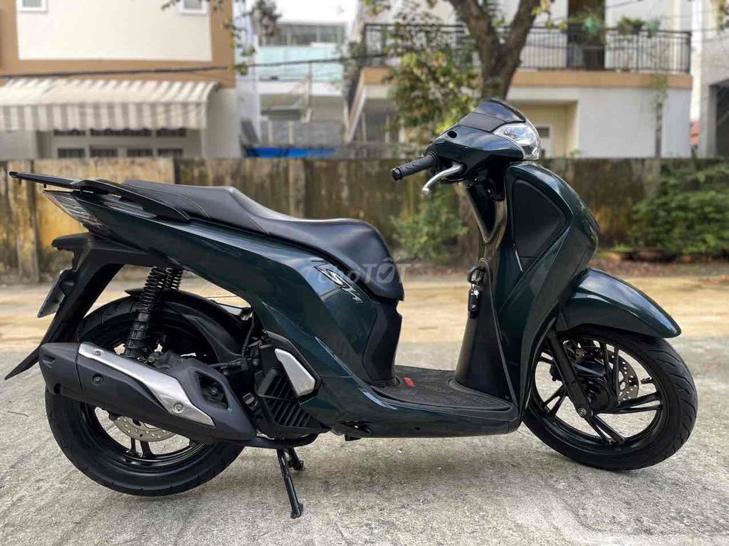 Sh 125 xanh rêu de đẹp máy móc nguyên rin