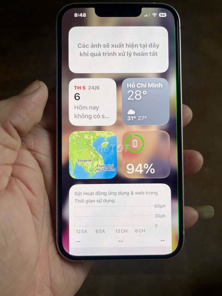 Apple iPhone 13 256GB Sọc xanh 90%. Mua bán Điện thoại tại Quận 10 Tp Hồ Chí Minh được đăng bởi Hội Đồ Điện Tử hình 1