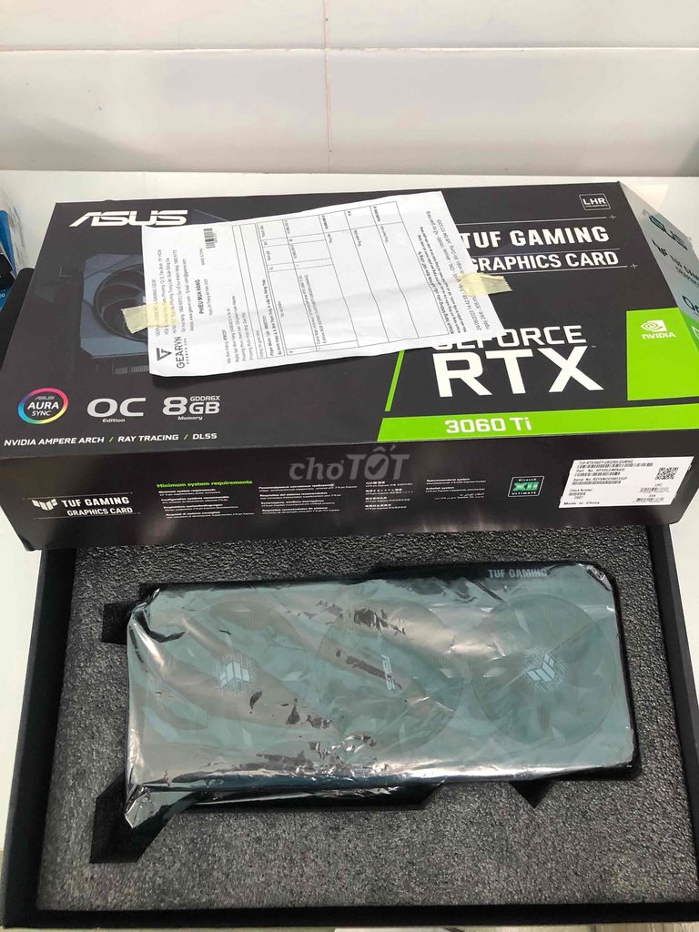 RTX 3060TI TUF GAMING 8GB