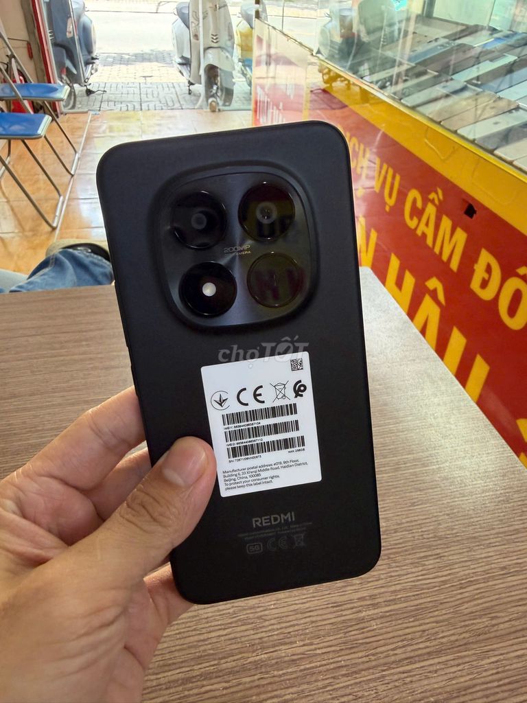 Xiaomi Redmi Note 15 Pro+ 5G 12GB/256GB Đen. Mua bán Điện thoại tại Quận 7 Tp Hồ Chí Minh được đăng bởi Quang Vũ hình 1