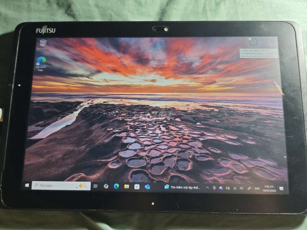 Fujitsu Arrows Tab Q508/SE 4GB/116GB Đen. Mua bán Máy tính bảng tại Huyện Nhà Bè Tp Hồ Chí Minh được đăng bởi Trần Thành côi hình 1