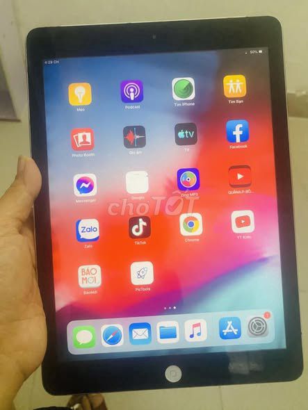 Apple iPad Air Đen. Mua bán Máy tính bảng tại Quận Ba Đình Hà Nội được đăng bởi Hội Đồ Điện Tử hình 1