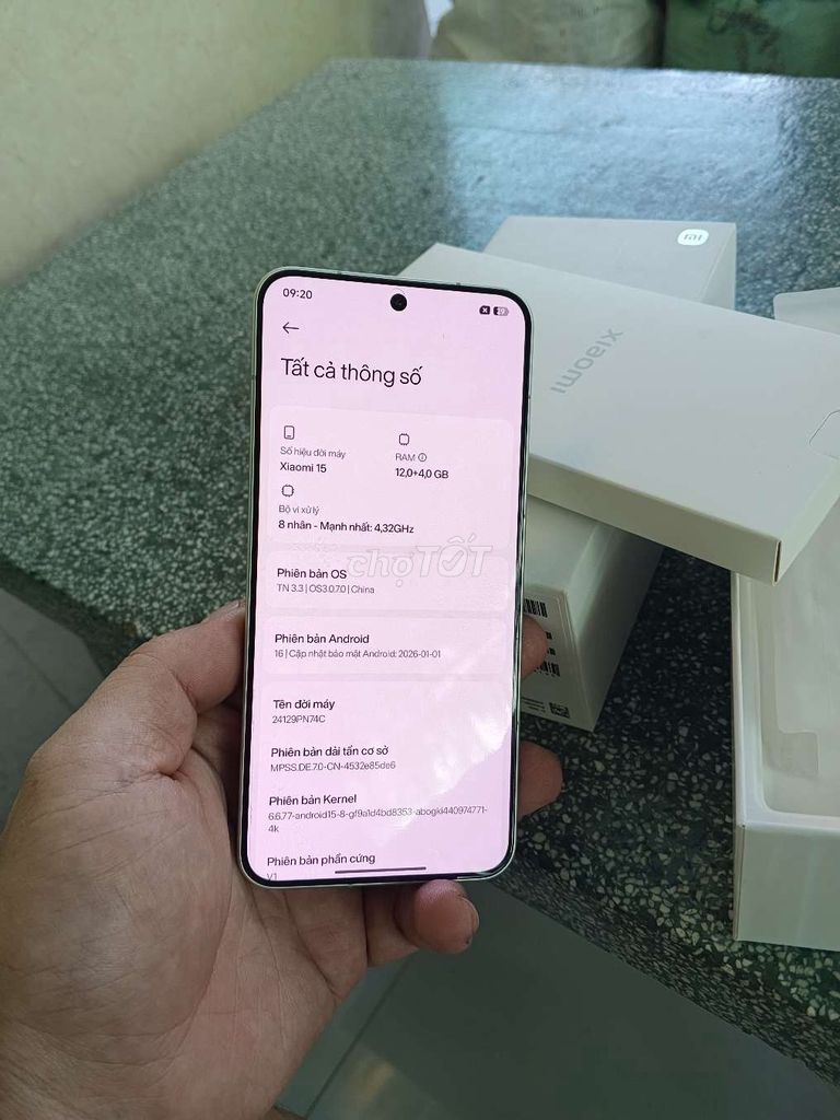 Xiaomi 15 256GB Snap 8 Elite 99% fullbox có gl. Mua bán Điện thoại tại Huyện Châu Thành Bến Tre được đăng bởi Bình hình 1