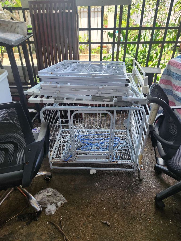 Chuồng chó Kim loại Trắng. Mua bán Phụ kiện, Thức ăn, Dịch vụ tại Huyện Nhà Bè Tp Hồ Chí Minh được đăng bởi trường thịnh hình 1