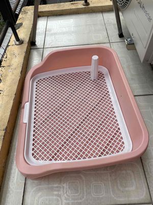 Khay vệ sinh Chó Mèo Hồng Lớn. Mua bán Phụ kiện, Thức ăn, Dịch vụ tại Quận Bình Tân Tp Hồ Chí Minh được đăng bởi Thanh Thuỳ