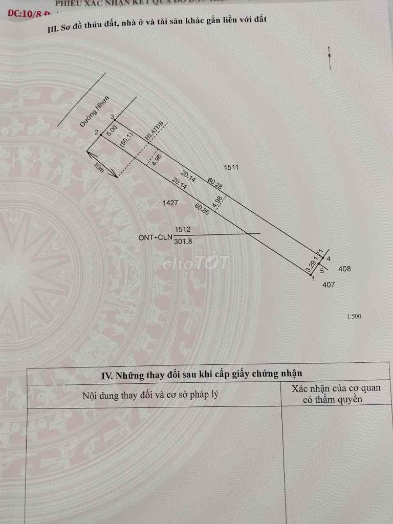 CHINH CHỦ BÁN ĐẤT AN LẬP BÌNH DƯƠNG NGANG 10x60 m( 600m)