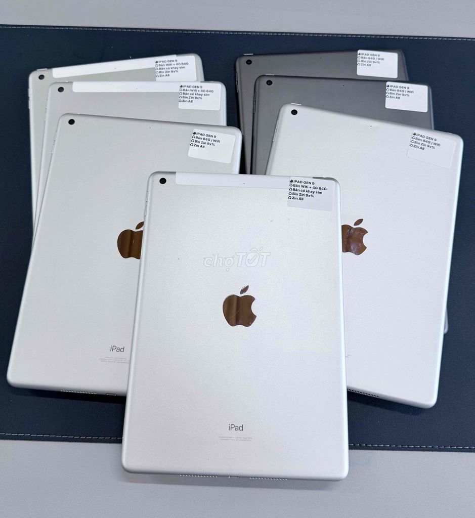 🍎 iPad Gen 9 Wifi + 4G 64GB/  99%. Mua bán Máy tính bảng tại Thành phố Huế Thừa Thiên Huế được đăng bởi Hoàng Lộc Smartphone  hình 1