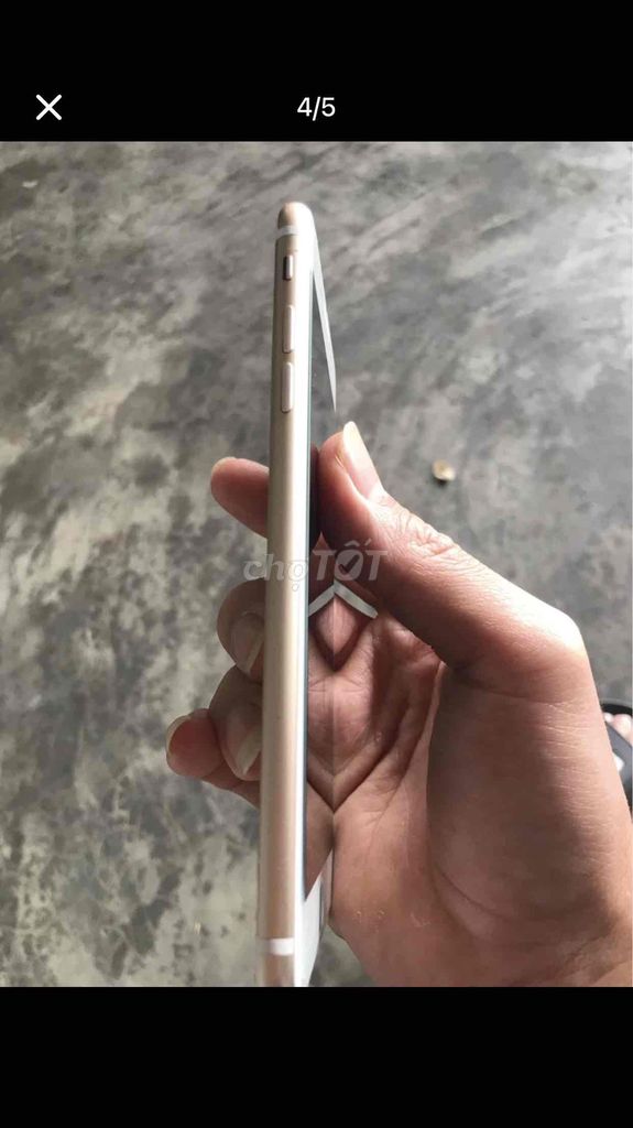 mình về quê ko sừ dụng cần bán iphone màu vàng zin