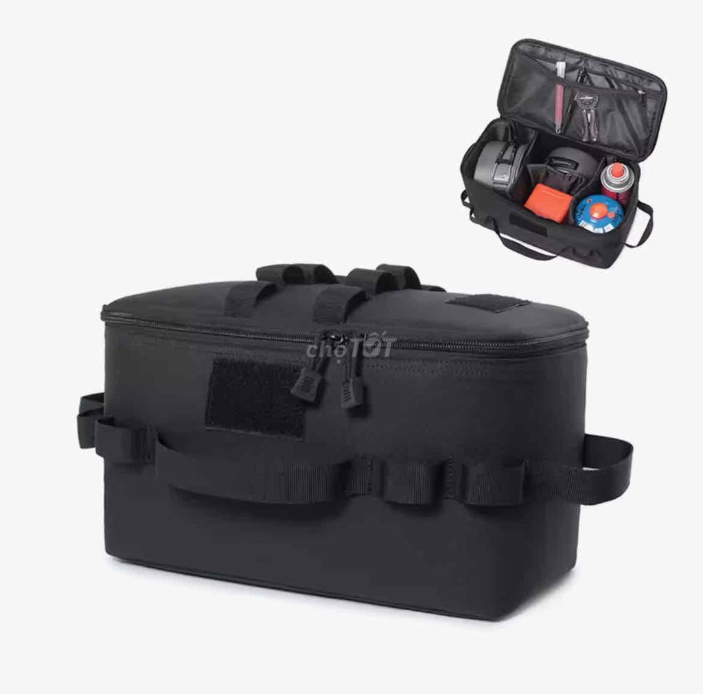 Túi chia ngăn Đen 11L 34x19x17cm. Mua bán Túi xách tại Quận Long Biên Hà Nội được đăng bởi Nam hình 1