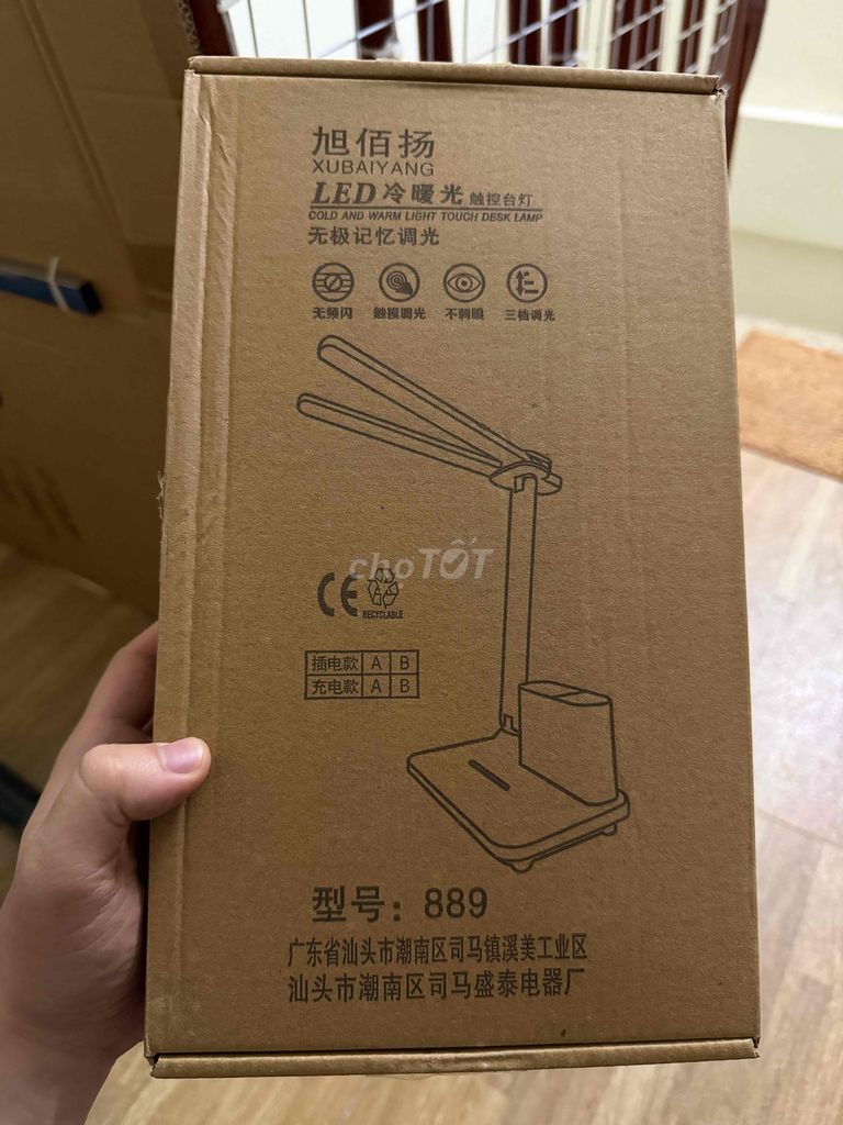 Đèn Học Chống Cận Gấp Gọn LED USB, Cảm Ứng Tích Đi. Mua bán Đèn tại Quận Hoàng Mai Hà Nội được đăng bởi Mua Sắm Thông Minh hình 1