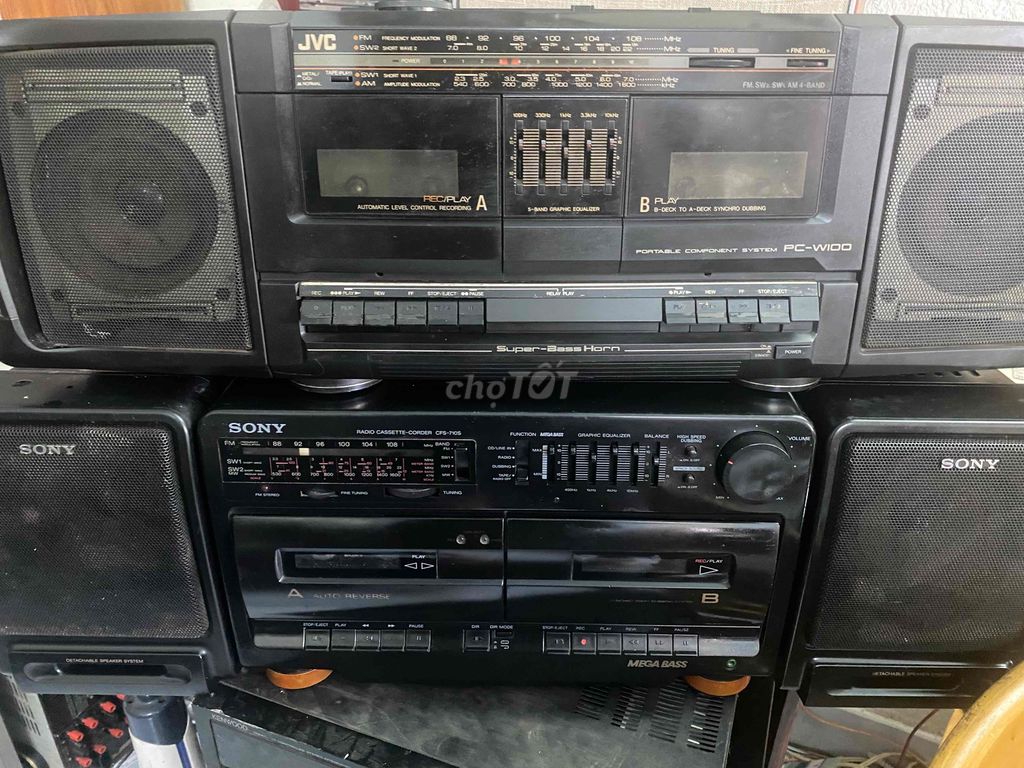 đài radio cassette SONY CFS 710S