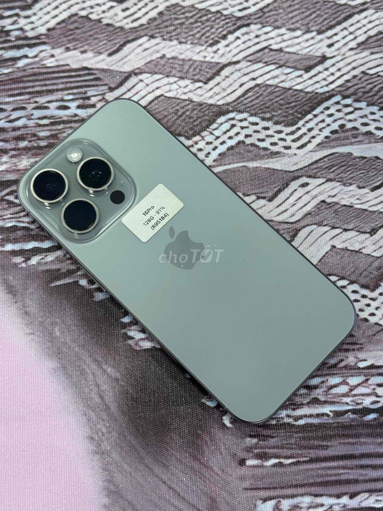 📲iPhone 16 Pro 128GB Titan Tự Nhiên | BẢN KHAY SIM. Mua bán Điện thoại tại Quận Ngô Quyền Hải Phòng được đăng bởi minmobile HP hình 1