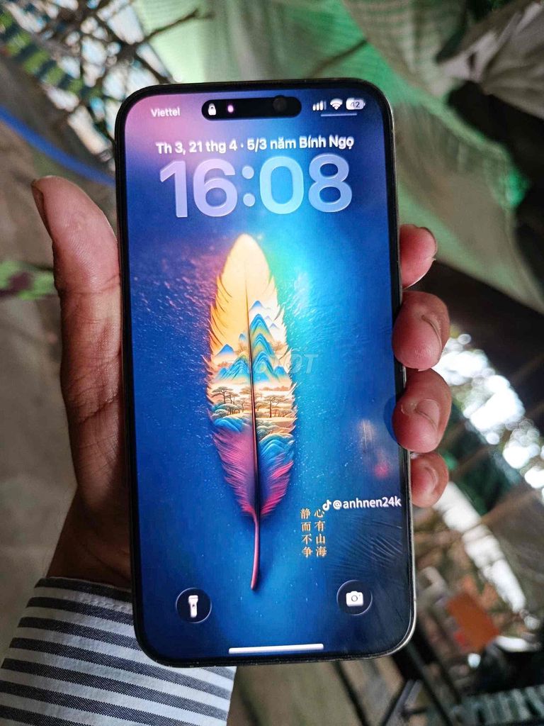 Apple iPhone 14 Pro Max 256GB Trắng. Mua bán Điện thoại tại Huyện Châu Phú An Giang được đăng bởi thanh ha hình 1