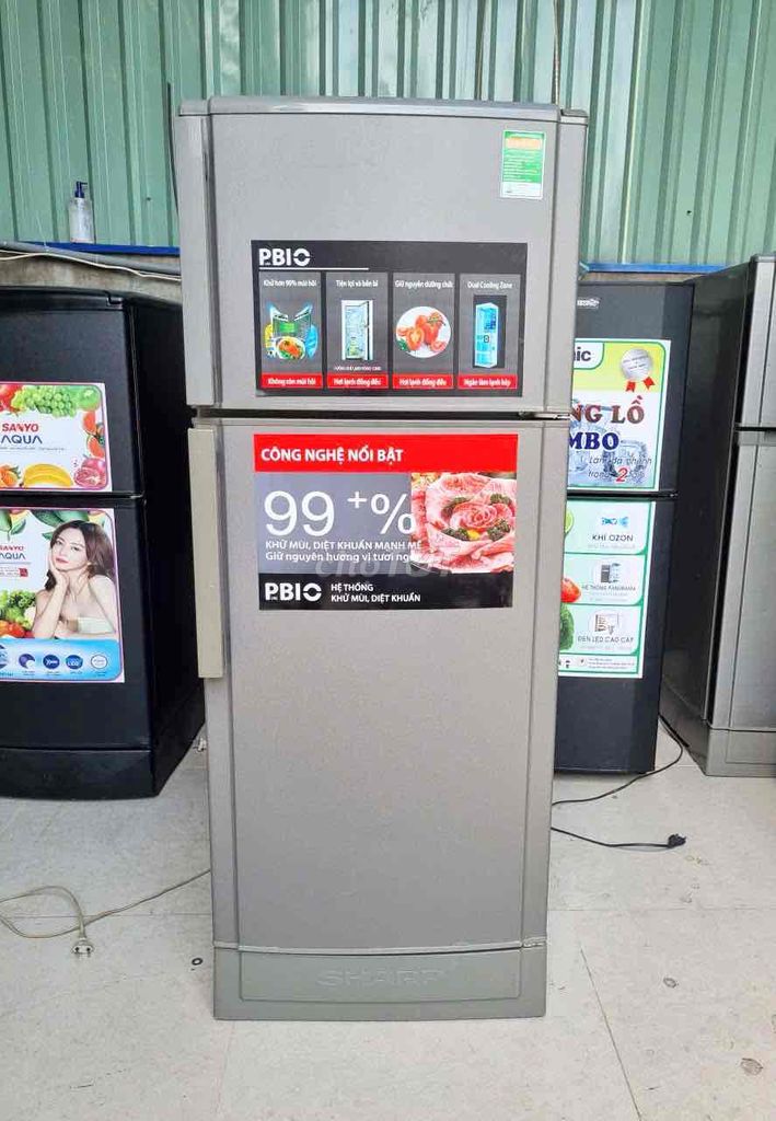 Tủ lạnh Sanyo 180 lít. Mua bán Tủ lạnh tại Thành phố Thủ Dầu Một Bình Dương được đăng bởi ĐIỆN MÁY ĐỨC MẠNH hình 1