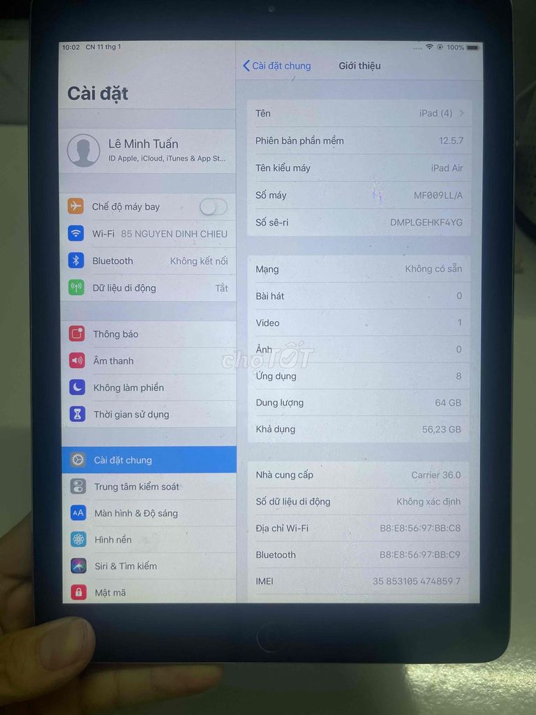Apple iPad 4 64GB Xám. Mua bán Máy tính bảng tại Quận Ngũ Hành Sơn Đà Nẵng được đăng bởi leminhtuann hình 1