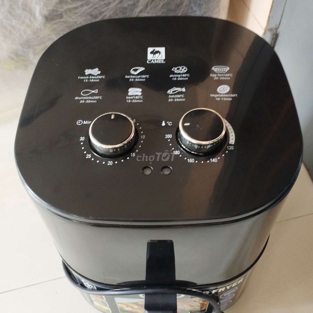 Nồi chiên không dầu Camel Đen 10 lít. Mua bán Bếp, lò, đồ điện nhà bếp tại Thành phố Thủ Dầu Một Bình Dương được đăng bởi nguyenvete hình 1
