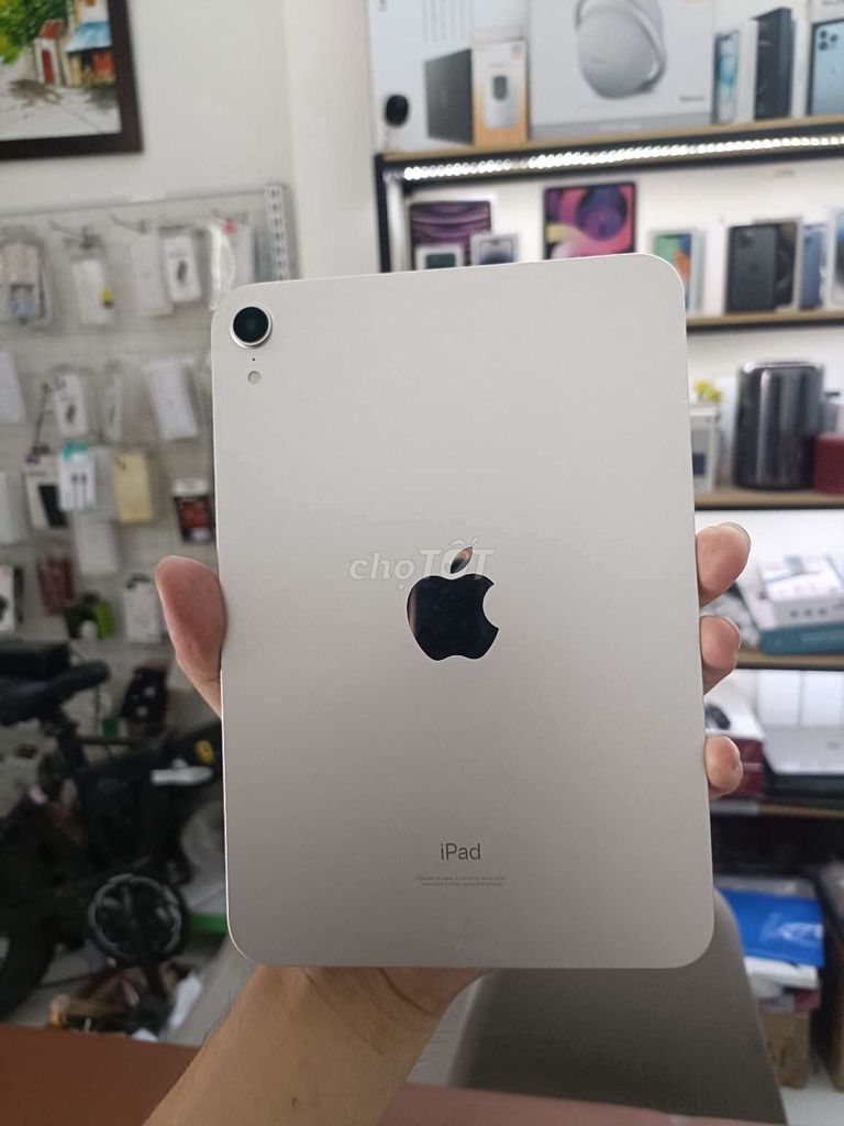 iPad mini 6 256GB WiFi Starlight keng Pin 92%. Mua bán Máy tính bảng tại Quận Thanh Khê Đà Nẵng được đăng bởi TT PHONE hình 1