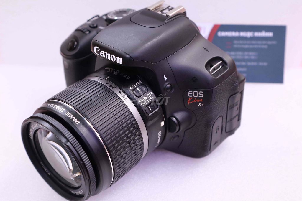 Máy ảnh Canon 600D + lens 18-55. Mua bán Máy ảnh, Máy quay tại Quận Ba Đình Hà Nội được đăng bởi Camera Ngọc Khánh  hình 1
