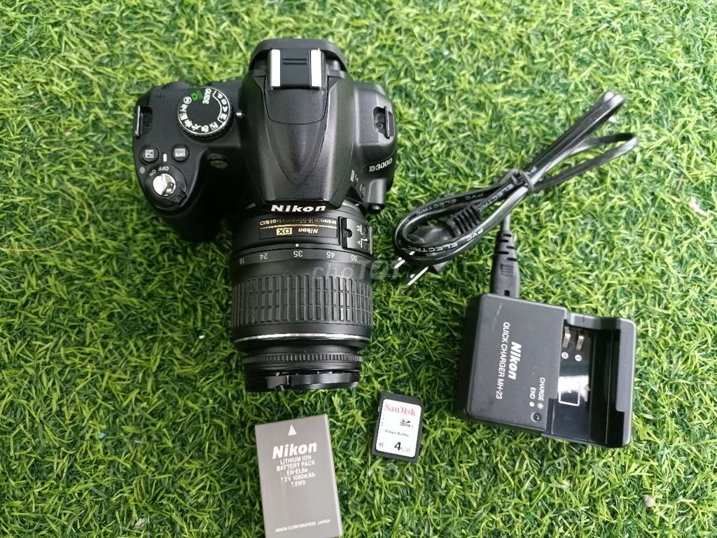Máy ảnh Nikon D3000 Đen. Mua bán Máy ảnh, Máy quay tại Thành phố Đà Lạt Lâm Đồng được đăng bởi hai hình 1