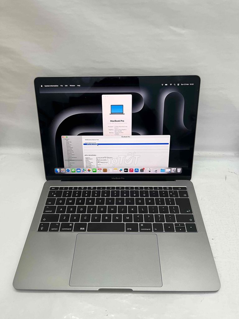 MacBook Pro 2017 i5 ram 16GB ssd 256GB. Mua bán Laptop tại Quận Sơn Trà Đà Nẵng được đăng bởi BƠ BƯ Macbook Cũ hình 1
