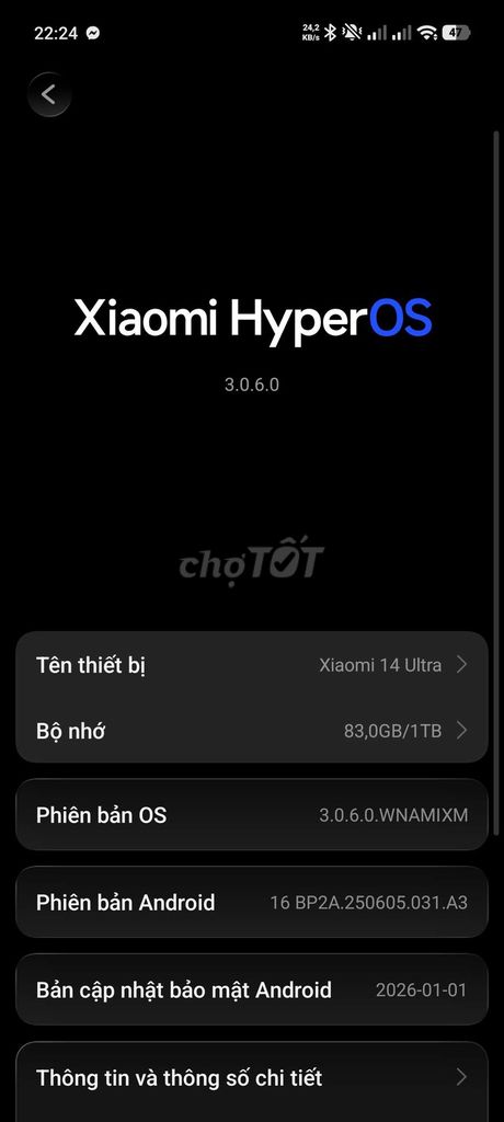 Xiaomi 14 Ultra 1TB Xanh Snapdragon 8 Gen 3. Mua bán Điện thoại tại Quận Bắc Từ Liêm Hà Nội được đăng bởi Vũ khương đức hình 1