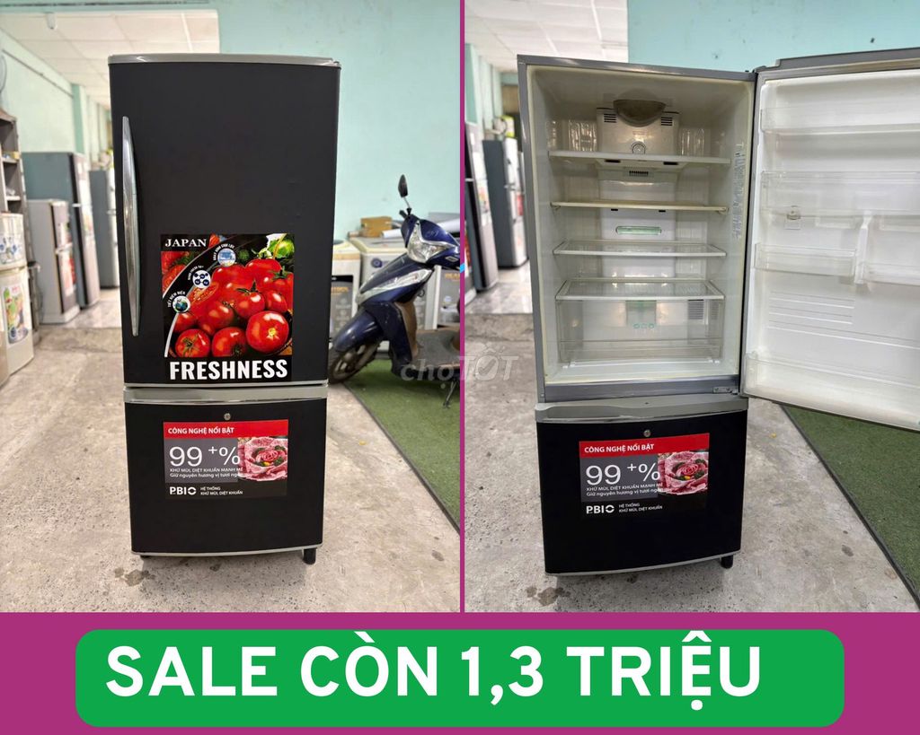 🌟TỦ ĐANG SỬ DỤNG🌟 TỦ PANASONIC 234L 🌟CHỈ 1,3 TRIỆU. Mua bán Tủ lạnh tại Quận Tân Phú Tp Hồ Chí Minh được đăng bởi Nam Tiến  hình 1