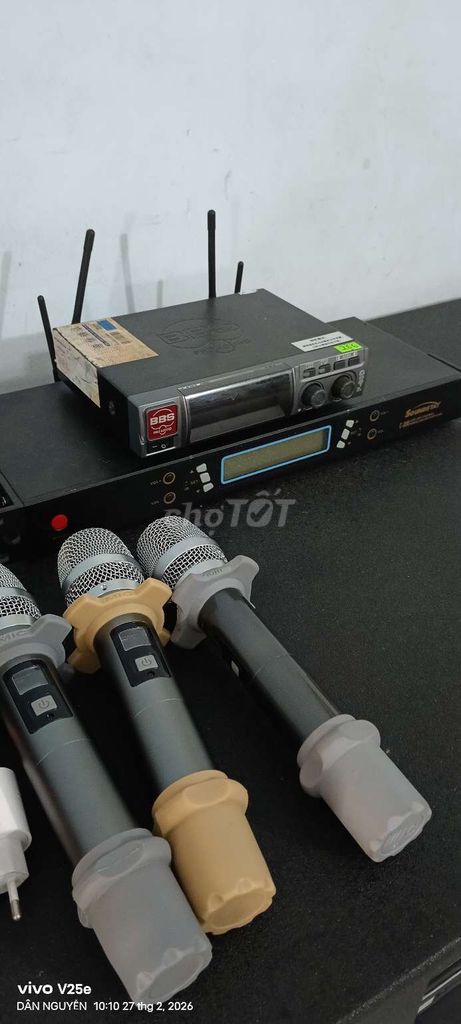 Micro không dây bairo 790A Đã sử dụng. Mua bán Tivi, Âm thanh tại Thị xã Bến Cát Bình Dương được đăng bởi ND AUDIO  hình 1