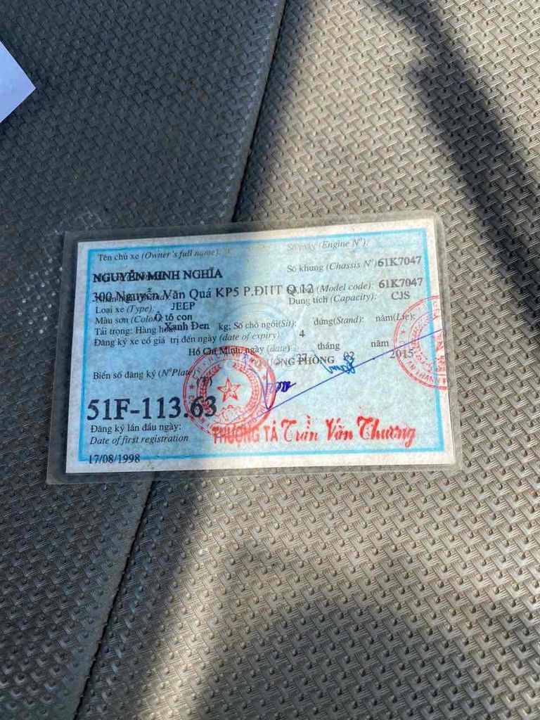 Kia Sportage 1998 - 9 km. Mua bán Ô tô tại Quận Bình Tân Tp Hồ Chí Minh được đăng bởi cọp tâm hình 7