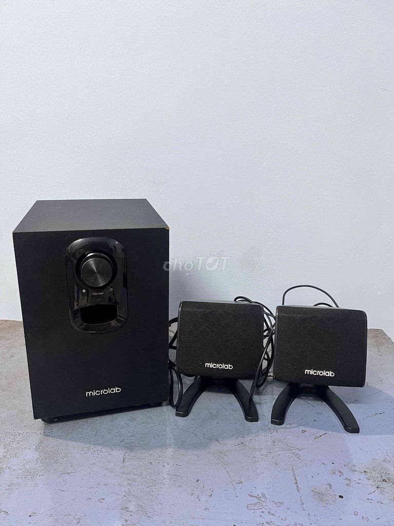 Loa máy tính Microlab M108 Đen. Mua bán Tivi, Âm thanh tại Quận Bình Tân Tp Hồ Chí Minh được đăng bởi mtoo hình 1