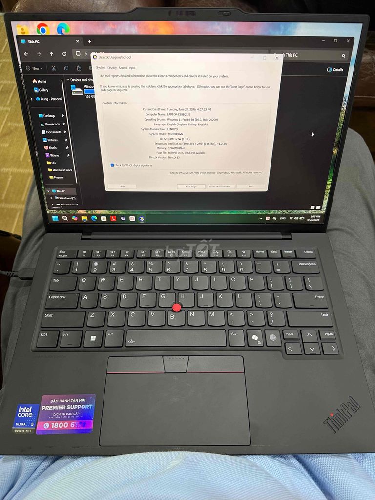Lenovo ThinkPad X1 Carbon Gen 13. Mua bán Laptop tại Quận Ba Đình Hà Nội được đăng bởi Ngô Ngọc Nam hình 1