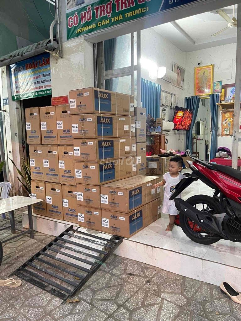 Máy lạnh AUX Inverter 1HP Lọc khuẩn Khử mùi Mới. Mua bán Máy lạnh, điều hoà tại Quận Bình Thuỷ Cần Thơ được đăng bởi Điện Lạnh Hoài Lâm  hình 1