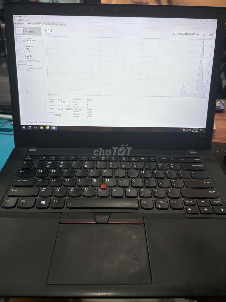 Lenovo Thinkpad T480 i5 8350u 8GB/512GB. Mua bán Laptop tại Quận Hai Bà Trưng Hà Nội được đăng bởi Dũng hình 1