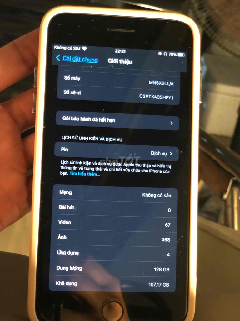 Bán iphone 7plus 128gb màu đen đang xài