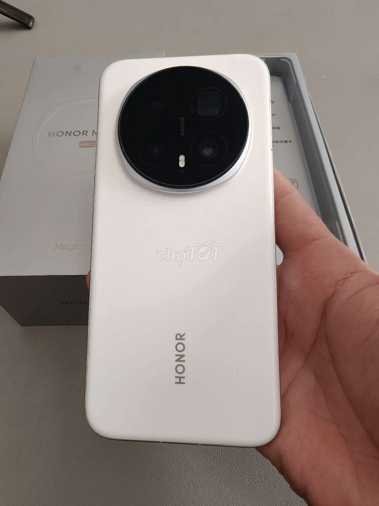 Honor Magic 8 Pro 16/512GB Trắng có GL. Mua bán Điện thoại tại Thành phố Thủ Đức Tp Hồ Chí Minh được đăng bởi AVG Mobile hình 1