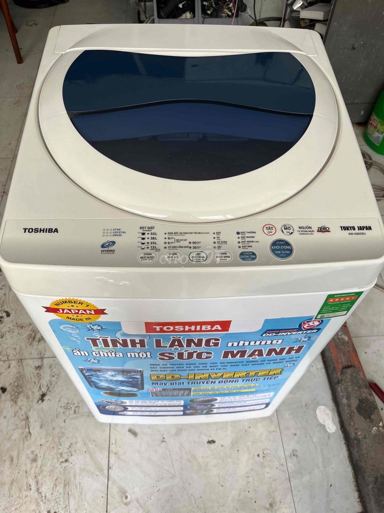 Máy giặt Toshiba 7kg Nhật Bản cũ. Mua bán Máy giặt tại Quận Bình Tân Tp Hồ Chí Minh được đăng bởi Điện Lạnh Cường Mạnh hình 1