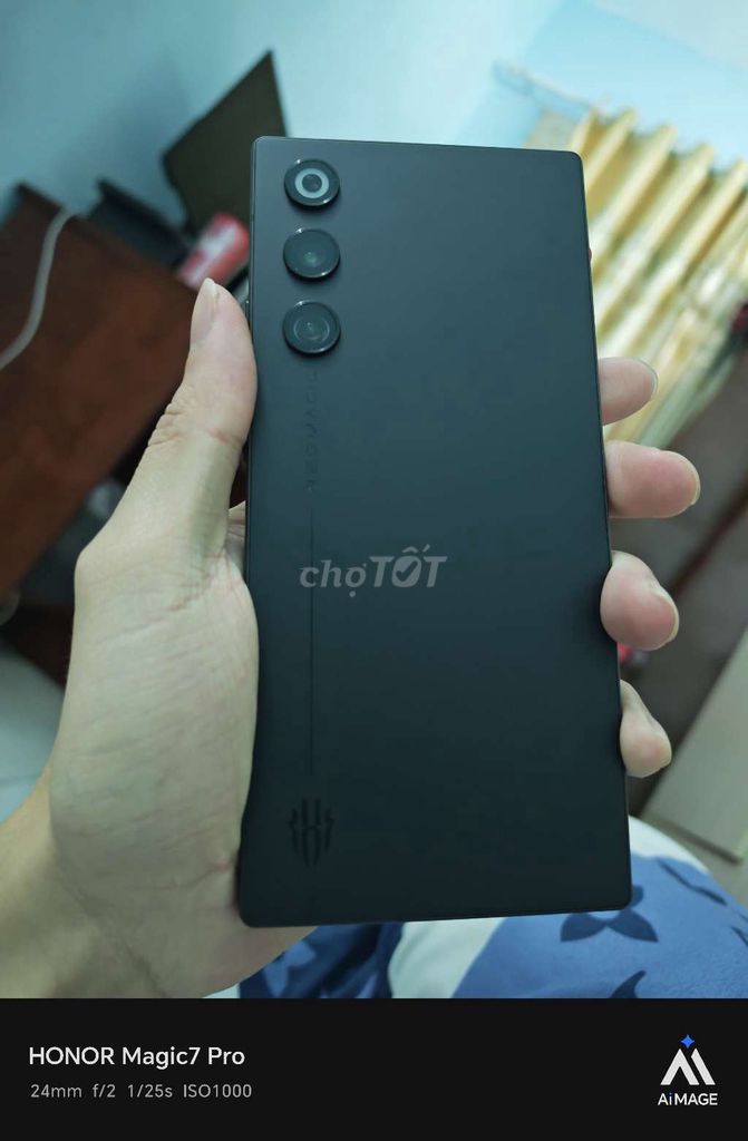 RedMagic 10 Air 12GB/256GB Đen. Mua bán Điện thoại tại Quận 10 Tp Hồ Chí Minh được đăng bởi Nguyên Khang hình 1