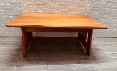 bàn cafe/ bàn sofa/ bàn ăn bệt gỗ ghép cao 35 cm