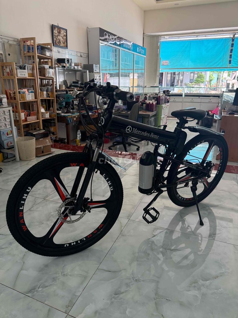 Bán xe đạp trợ lực mới chạy 3 lần ,mới 99,9%. Mua bán Xe điện tại Huyện Xuyên Mộc Bà Rịa - Vũng Tàu được đăng bởi lê cuong hình 3