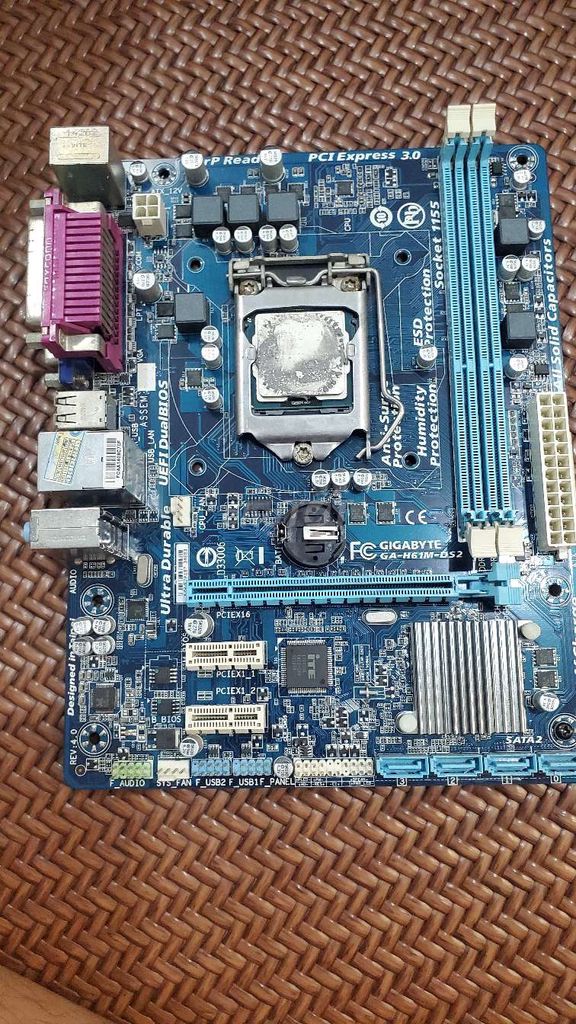 bán main h61 ko kích đc, cpu i3 3240 ko rõ ra sao. Mua bán Linh kiện (RAM, Card...) tại Huyện An Dương Hải Phòng được đăng bởi Hi Nguyen hình 1