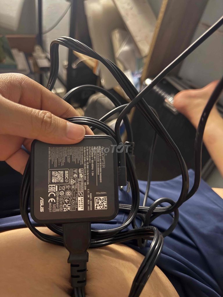 Sạc laptop Asus 65W Type C Còn mới. Mua bán Phụ kiện (Màn hình, Chuột...) tại Quận 8 Tp Hồ Chí Minh được đăng bởi Nguyễn Quyến hình 1