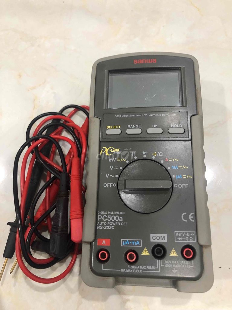 Đồng hồ vạn năng Sanwa PC500a Xám. Mua bán Đồ chuyên dụng, Giống nuôi trồng tại Thành phố Thủ Đức Tp Hồ Chí Minh được đăng bởi DENKI DENSHI JP hình 1