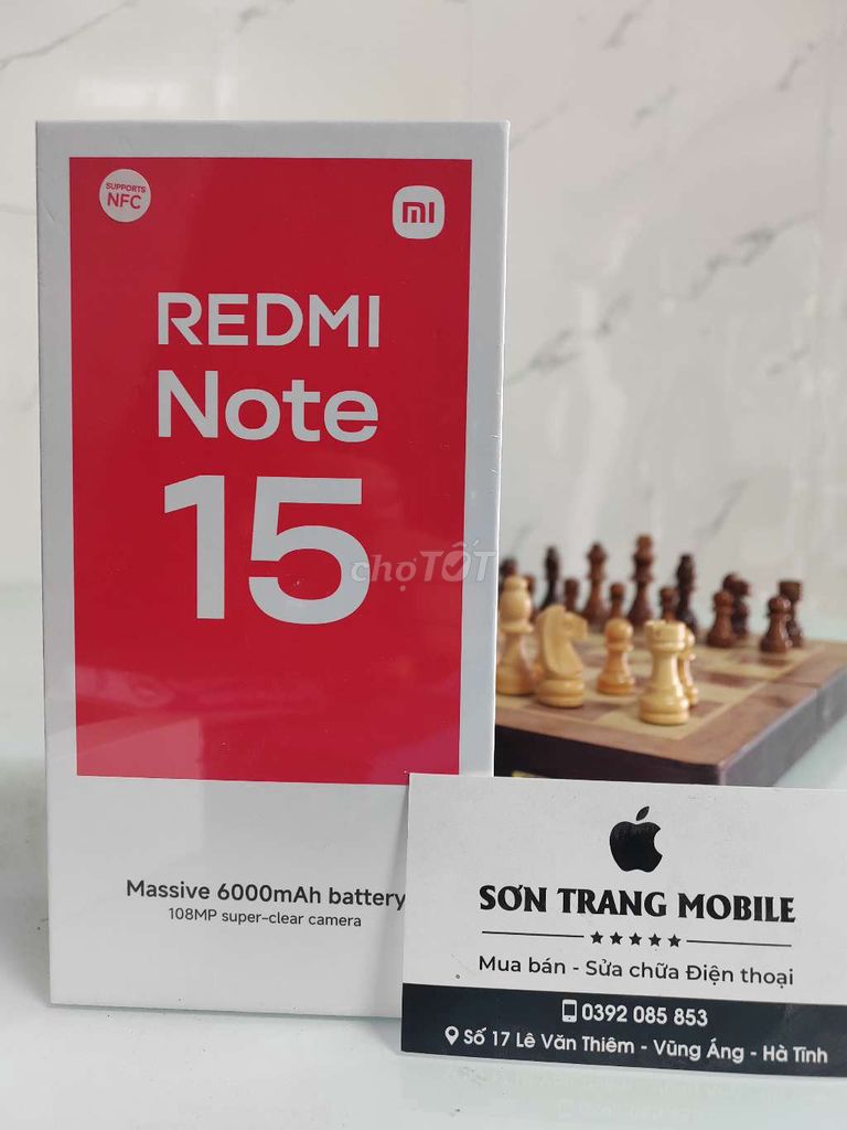 Xiaomi Redmi Note 15 LTE 6GB/128GB. Mua bán Điện thoại tại Thị xã Kỳ Anh Hà Tĩnh được đăng bởi Long Sơn hình 1
