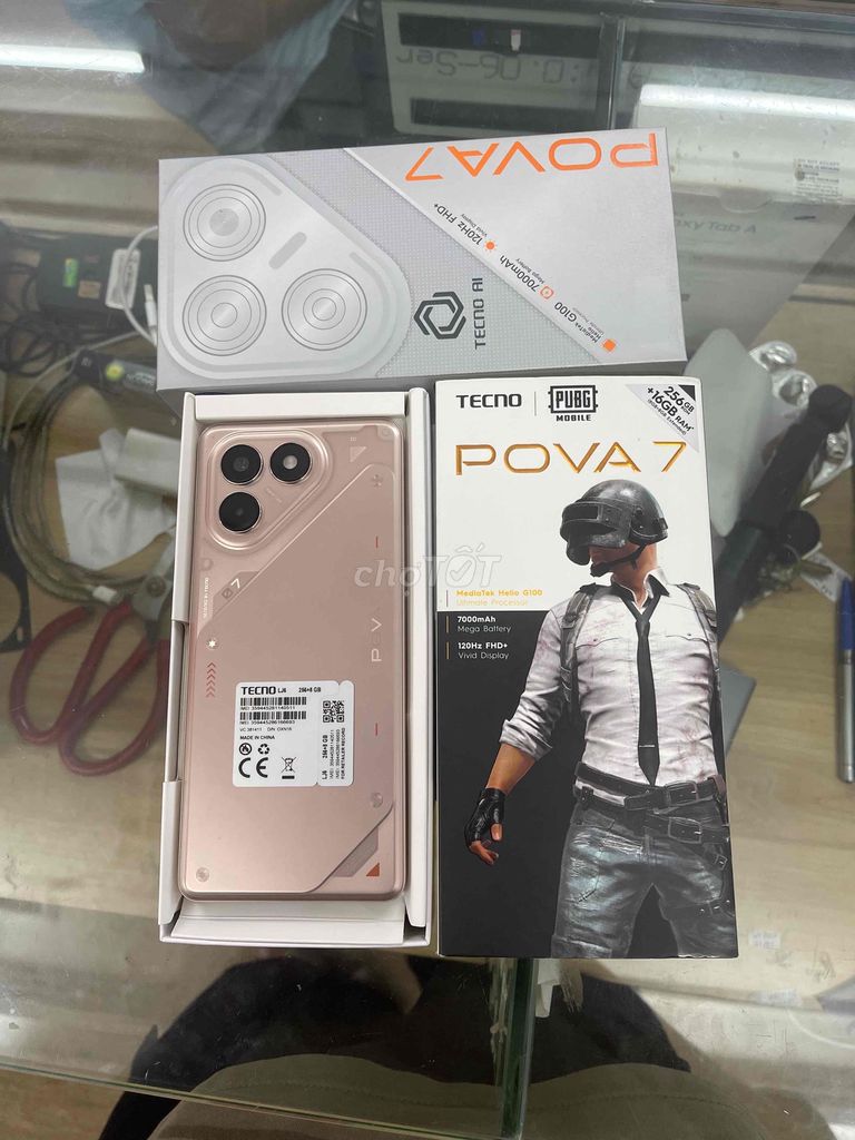 Tecno Pova 7 8GB/256GB Vàng hồng. Mua bán Điện thoại tại Quận Đống Đa Hà Nội được đăng bởi Hanoi moibile đức hình 1