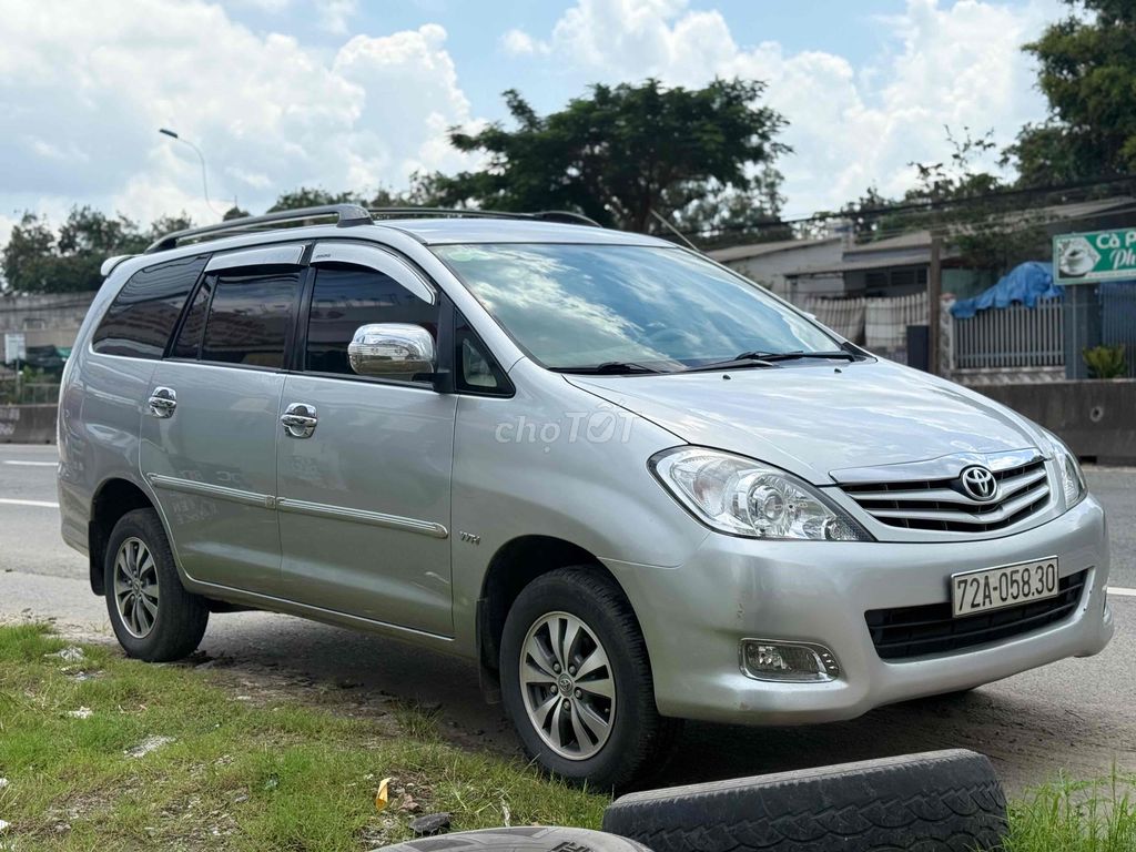 Toyota Innova 2009 G - xe gd máy zin keo chỉ zin. Mua bán Ô tô tại Thị xã Bến Cát Bình Dương được đăng bởi Xe Máy Thành Vinh hình 3