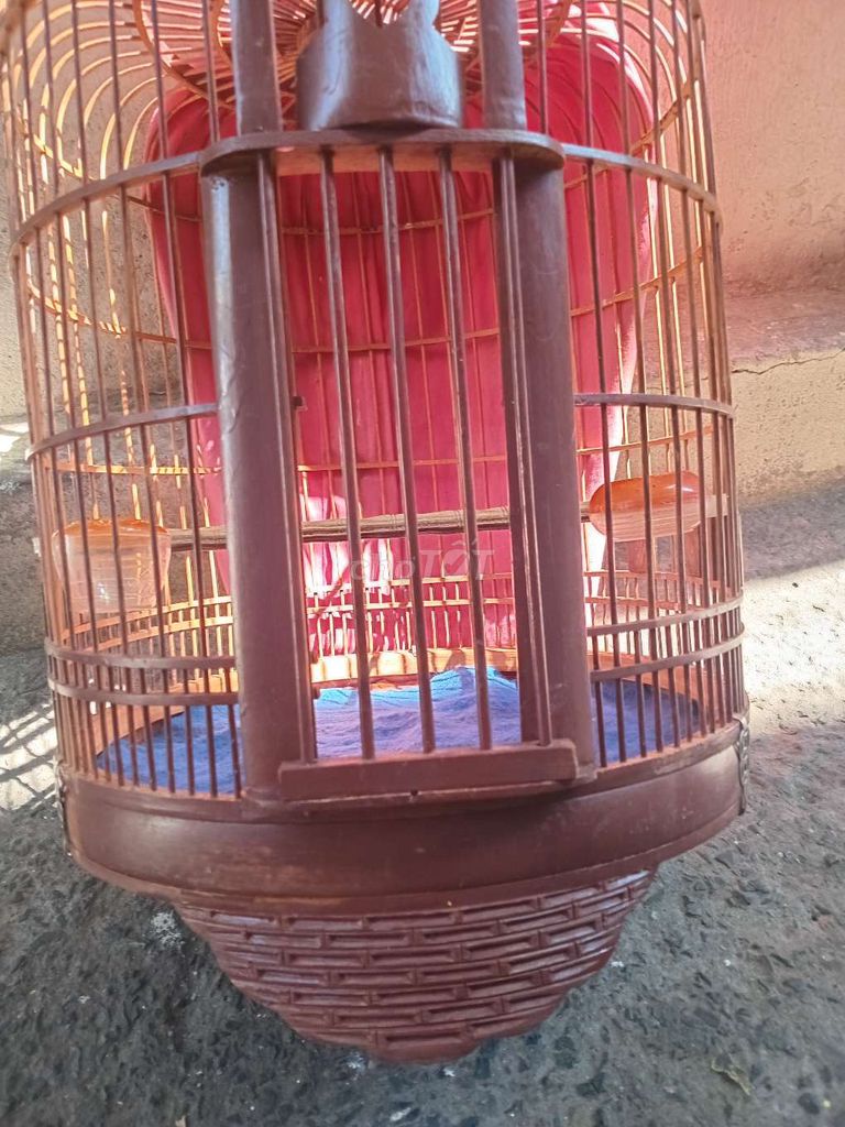 Lồng chim tre 60 nan nâu. Mua bán Phụ kiện, Thức ăn, Dịch vụ tại Quận Bình Thạnh Tp Hồ Chí Minh được đăng bởi Bon Chơi Cá Nguyen hình 1
